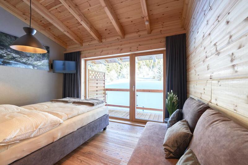 Naturparkresort Xeis Natur Apartments Johnsbach エクステリア 写真