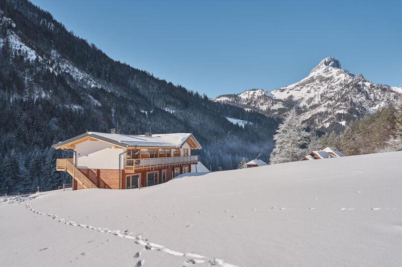 Naturparkresort Xeis Natur Apartments Johnsbach エクステリア 写真