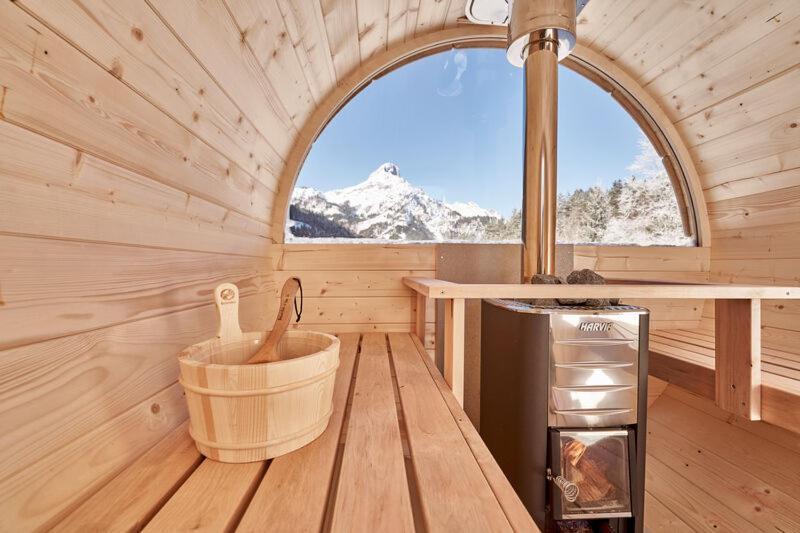Naturparkresort Xeis Natur Apartments Johnsbach エクステリア 写真