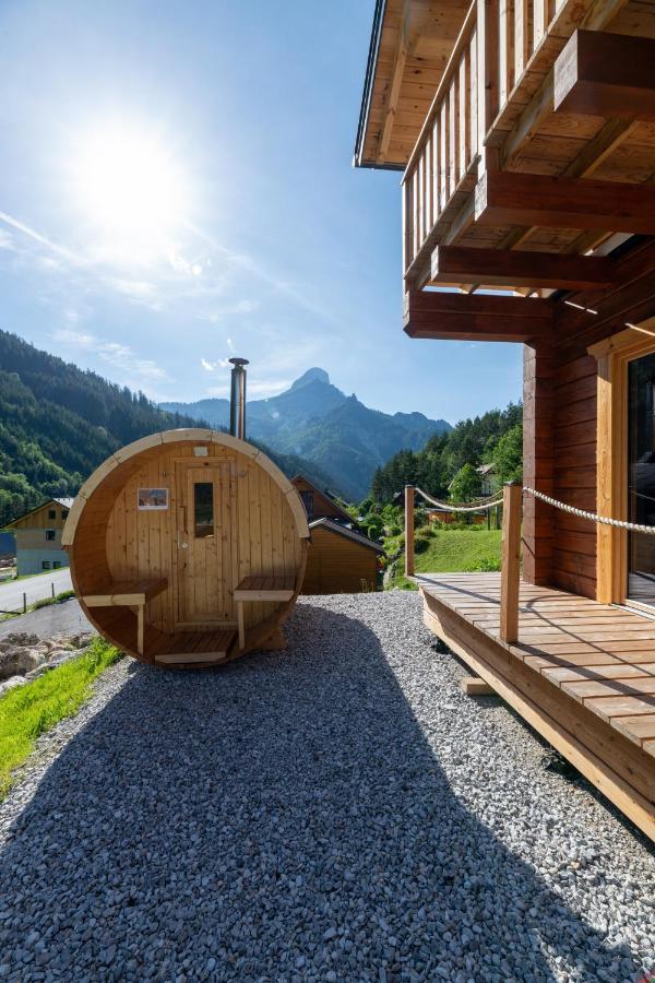 Naturparkresort Xeis Natur Apartments Johnsbach エクステリア 写真